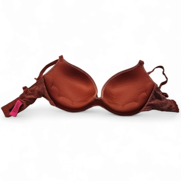 La Senza Body Kiss Plunge Bra - burnt orange - Picture 4 of 10